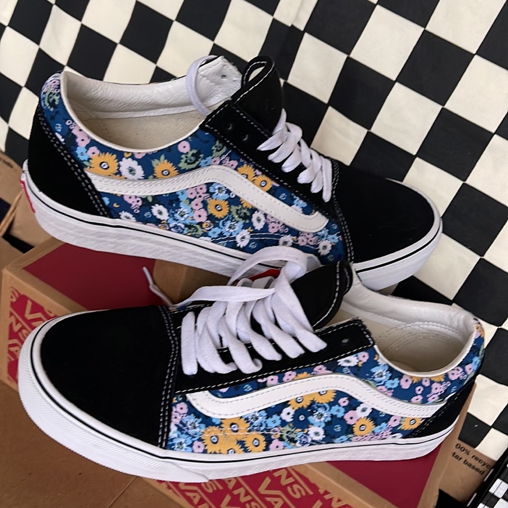 Vans Old Skool Floral Black/Multi Men’s sneakers - Picture 11 of 16